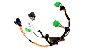 Image of Wiring Harness. Cable Harness centre Console. image for your Volvo S60